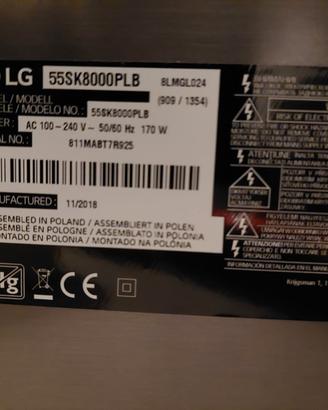 Smart TV LG 55"