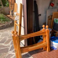 Letto a castello in legno massiccio