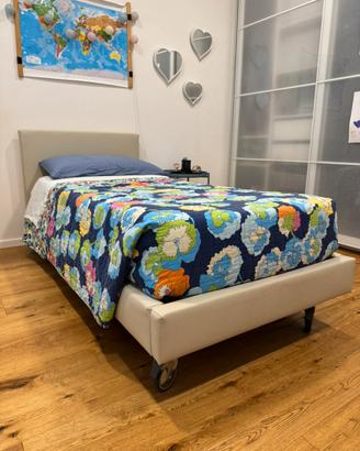 Letto singolo Twils con ruote