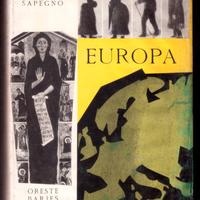 Sapegno Europa Roma Bajres 1959 ill. 1a ed. raro