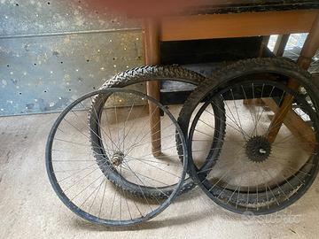 Gomme e cerchi bicicletta
