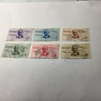 Francobolli regno volo Roma Mogadiscio
