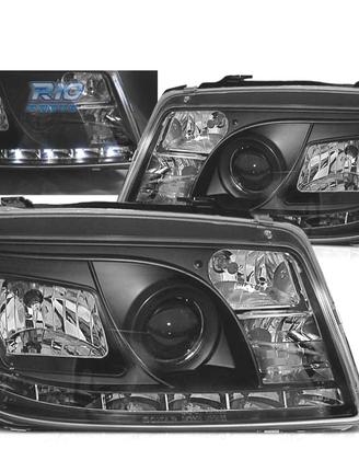 FARI PER VOLKSWAGEN VW BORA 98-05 FONDO NERO
