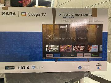 Televisore Led 40” Smart tv