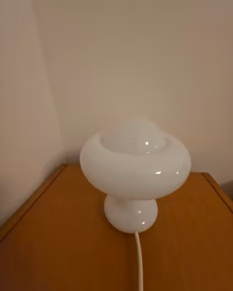 Set lampade vintage anni ’70 vetro opale