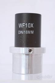 oculare per microscopio 10x con adattatore