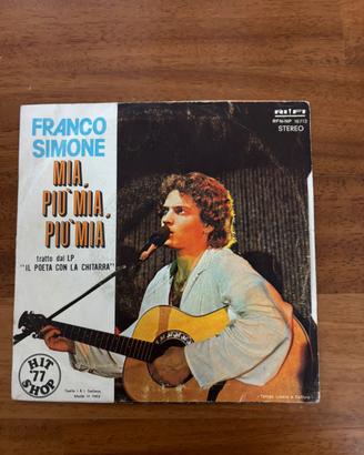Vinile Franco Simone-Mia, più mia, più mia