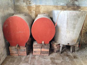 Regalo Botti in cemento per uva e vino