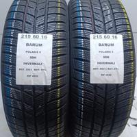 2 GOMME 215 60 16 BARUM INV RIF4026