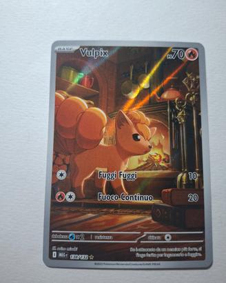 Vulpix illustration rare MEG 138/132 ITA