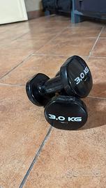 manubri da 3 a 10kg