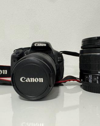 Canon 600d e due obbiettivi
