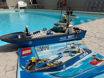 LEGO City 7287 - Motovedetta della Polizia