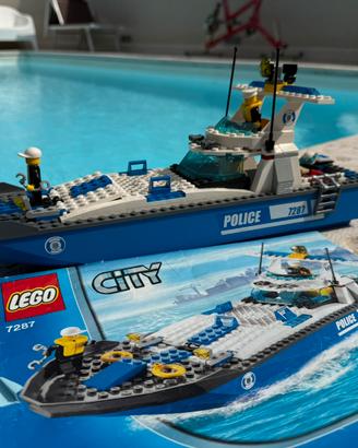 LEGO City 7287 - Motovedetta della Polizia