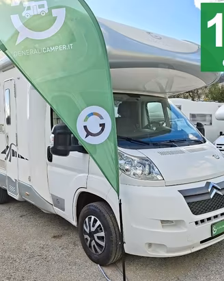 CAMPER GIOTTILINE CITROEN MANSARDATO 6 POSTI SEMID