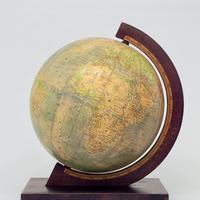 Mappamondo antico Paul Räth / Dr. Arthur Krause