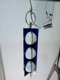 Lampada 3 bulbi vintage stile space age