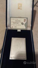 quadretto Argento Veletta pittore Treccani