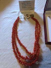Collana corallo di Sciacca