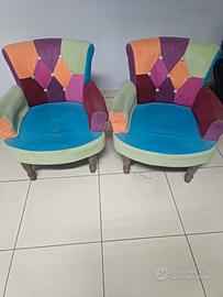 poltroncine patchwork