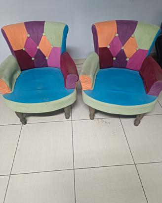 poltroncine patchwork