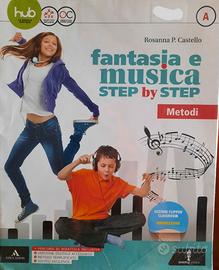 Libro musica Fantasia e musica Step by step