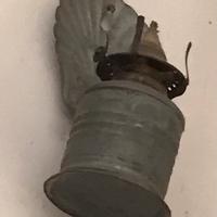 Lampada ad olio degli Anni ‘30 con Conchiglia