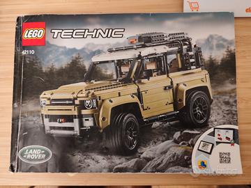 lego 42110 LAND ROVER DEFENDER  - LIBRETTO ISTRUZI