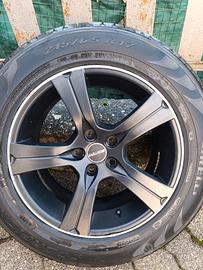 cerchi Tiguan 17" con gomme 4 stagioni Pirelli 