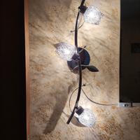 Applique 3 luci effetto scenografico – come nuova