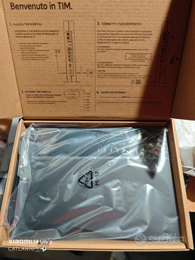 Router Modem Tim Hup Pro - Informatica In vendita a Milano