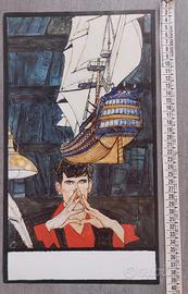 Dylan Dog raro manifesto Il Galeone Poster