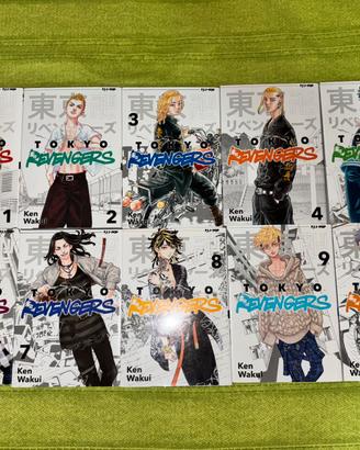 Manga Tokyo Revengers da 1 a 10