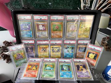 Pokemon set base Holo 1996 prima stampa ps9