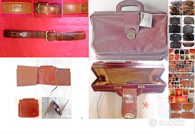 Oggetti The Bridge in vera pelle vintage, e altri