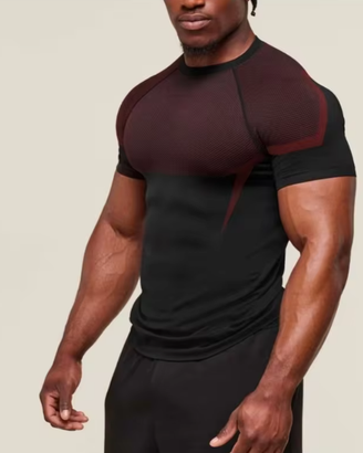 T-shirt sportiva da uomo ad alta elasticità