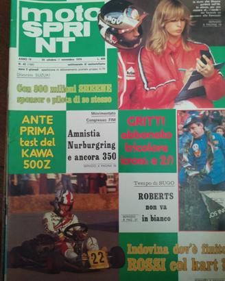 Rivista MOTOSPRINT numero 43 anno 1979