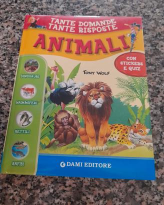 Libro Animali con sticker Tante domande tante risp