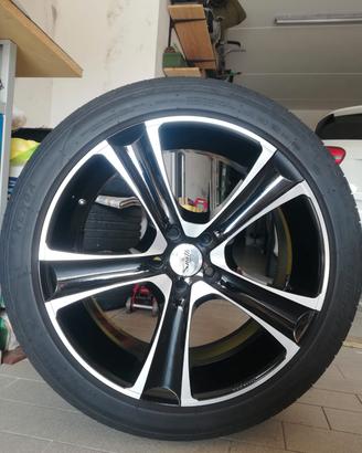 cerchi lega spath 18+gomme kenda