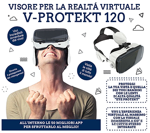 Visore realtà virtuale V-PROTEKT 120