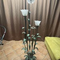 lampada in ferro battuto