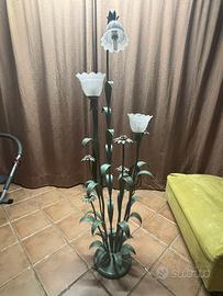 lampada in ferro battuto