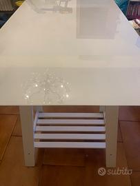 Tavolo moderno NUOVO con piano in vetro