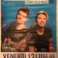 Poster concerto Benji e Fede