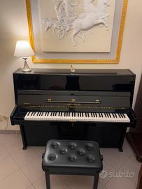 Pianoforte verticale Zimmermann  Leipzig  Nero 