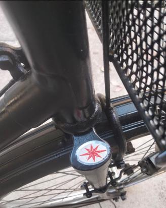 pronta all'uso bici freni a bacchetta vintage.