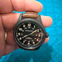 Hamilton Khaki Field Black Titanium