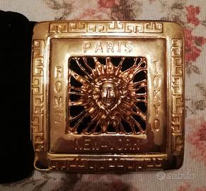 Cintura vintage elasticizzata nera 