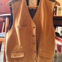 gilet uomo in vera pelle