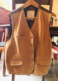 gilet uomo in vera pelle